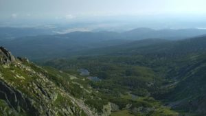 Widok ze Śnieżnych Kotłów