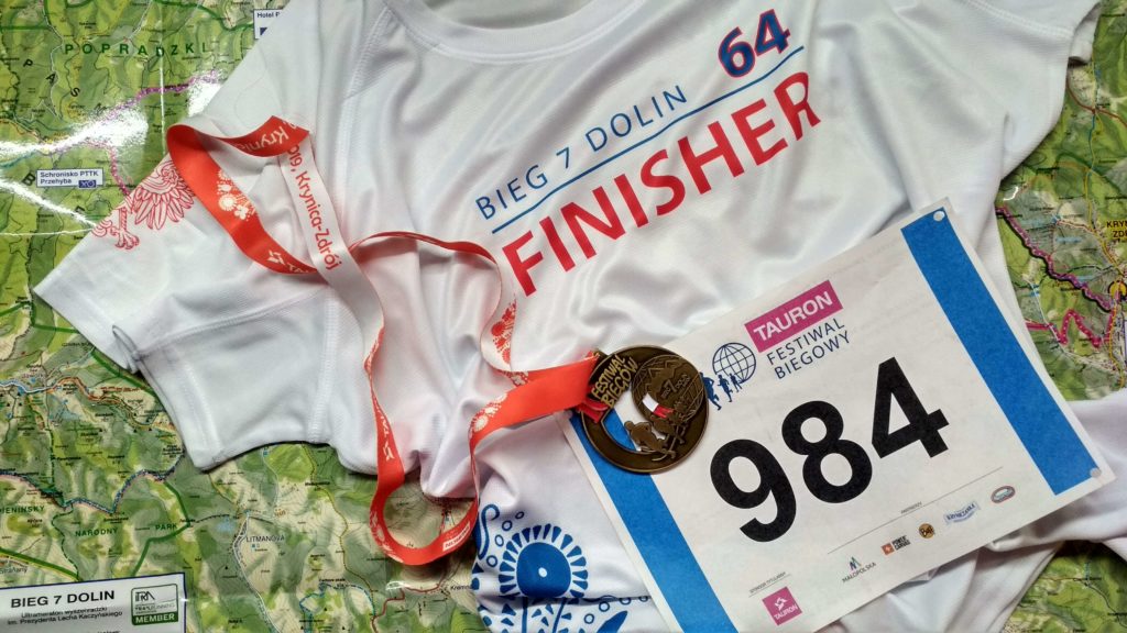 Moje pierwsze ultra, czyli 64 km na Biegu 7 Dolin 10 TAURON Festiwalu Biegowego Zwycięzcą być
