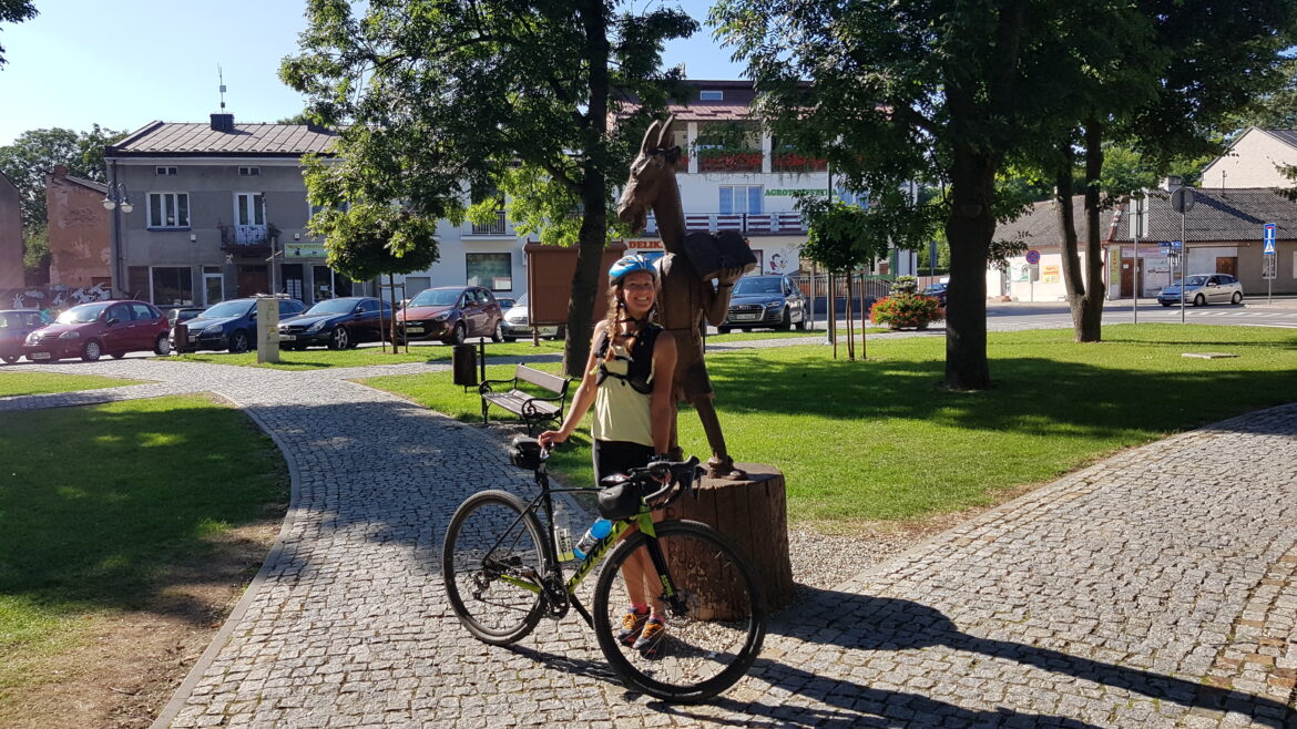 Część WTR, kawałek Green Velo – na urlop jadę rowerem! Ja i koziołek